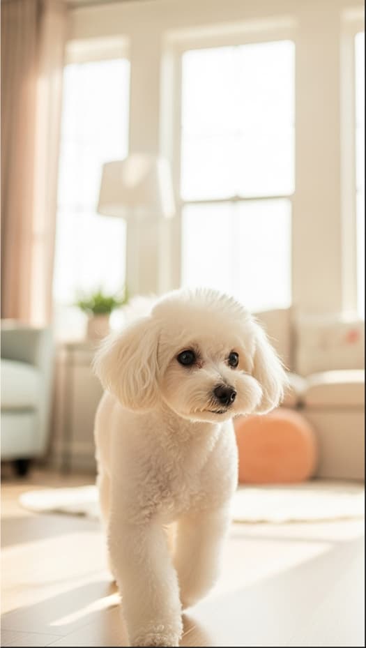 白い犬